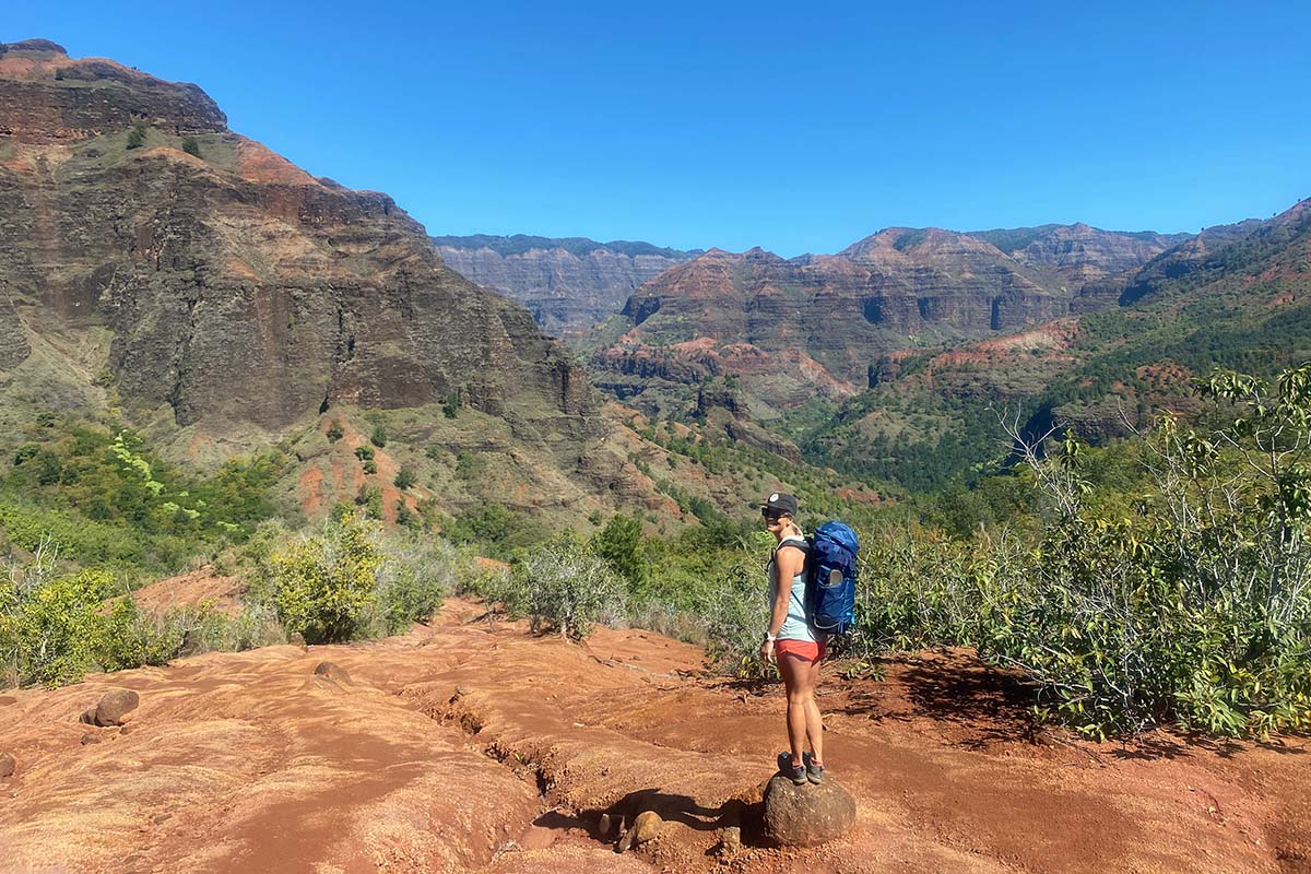 Hiking on the Kukui Trail (Waimea Canyon Kaua'i)